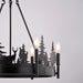Vaxcel - H0329 - Six Light Chandelier - Acadia - Bronze