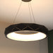 Vaxcel - H0330 - LED Chandelier - Carmen - Textured Black