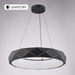 Vaxcel - H0330 - LED Chandelier - Carmen - Textured Black