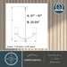 Vaxcel - H0333 - Five Light Chandelier - Elmwood Park - Matte Black
