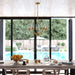 Vaxcel - H0334 - Five Light Chandelier - Elmwood Park - Champagne Gold