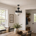 Vaxcel - P0474 - Two Light Pendant - Acadia - Bronze