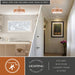 Vaxcel - C0375 - Two Light Semi-Flush Mount - Abbotsford - Muted Brass