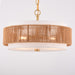 Vaxcel - P0475 - Two Light Pendant - Abbotsford - Muted Brass