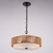 Vaxcel - P0476 - Two Light Pendant - Abbotsford - Matte Black