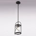 Vaxcel - P0460 - One Light Mini Pendant - Harrison - Matte Black