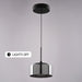 Vaxcel - P0462 - LED Mini Pendant - Whitney - Textured Black