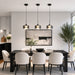 Vaxcel - P0462 - LED Mini Pendant - Whitney - Textured Black