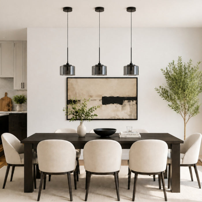 Vaxcel - P0462 - LED Mini Pendant - Whitney - Textured Black