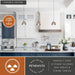 Vaxcel - P0462 - LED Mini Pendant - Whitney - Textured Black