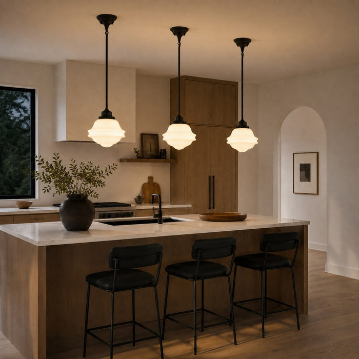 Vaxcel - P0463 - One Light Pendant - Huntley - Oil Rubbed Bronze