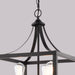 Vaxcel - P0469 - Three Light Pendant - Pratt - Matte Black