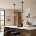 Vaxcel - P0472 - One Light Pendant - Evanston - Matte Black