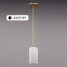 Vaxcel - P0478 - One Light Mini Pendant - Shelby - Champagne Gold