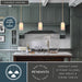 Vaxcel - P0478 - One Light Mini Pendant - Shelby - Champagne Gold