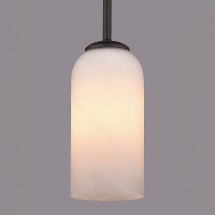 Vaxcel - P0479 - One Light Mini Pendant - Shelby - Matte Black