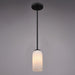 Vaxcel - P0479 - One Light Mini Pendant - Shelby - Matte Black