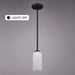 Vaxcel - P0479 - One Light Mini Pendant - Shelby - Matte Black