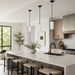 Vaxcel - P0479 - One Light Mini Pendant - Shelby - Matte Black
