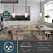Vaxcel - P0479 - One Light Mini Pendant - Shelby - Matte Black