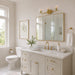 Vaxcel - W0567 - Three Light Vanity - Wilmette - Champagne Gold
