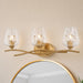 Vaxcel - W0567 - Three Light Vanity - Wilmette - Champagne Gold