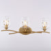 Vaxcel - W0567 - Three Light Vanity - Wilmette - Champagne Gold