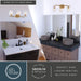 Vaxcel - W0567 - Three Light Vanity - Wilmette - Champagne Gold