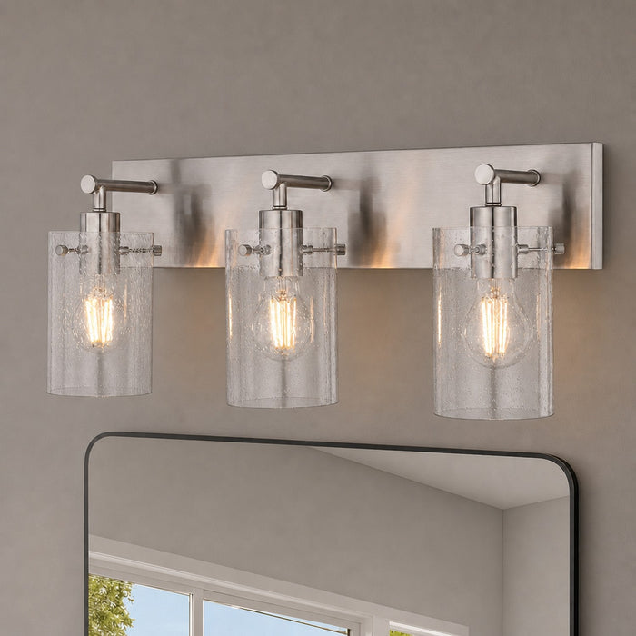 Vaxcel - W0568 - Three Light Vanity - Northfield - Satin Nickel