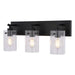 Vaxcel - W0569 - Three Light Vanity - Northfield - Matte Black