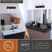 Vaxcel - W0569 - Three Light Vanity - Northfield - Matte Black