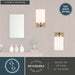 Vaxcel - W0570 - One Light Vanity - Park Ridge - Champagne Gold
