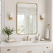 Vaxcel - W0570 - One Light Vanity - Park Ridge - Champagne Gold