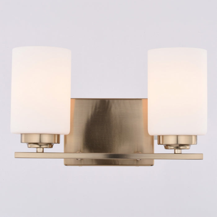 Vaxcel - W0571 - Two Light Vanity - Park Ridge - Champagne Gold