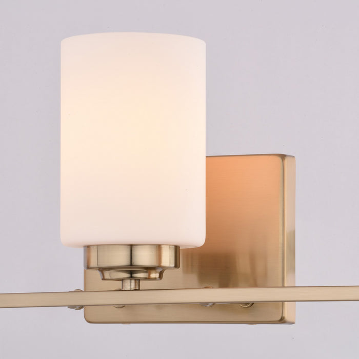 Vaxcel - W0572 - Three Light Vanity - Park Ridge - Champagne Gold