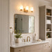 Vaxcel - W0572 - Three Light Vanity - Park Ridge - Champagne Gold