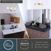 Vaxcel - W0572 - Three Light Vanity - Park Ridge - Champagne Gold