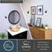 Vaxcel - W0573 - One Light Vanity - Laurelhurst - Matte Black