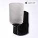 Vaxcel - W0573 - One Light Vanity - Laurelhurst - Matte Black
