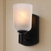 Vaxcel - W0573 - One Light Vanity - Laurelhurst - Matte Black