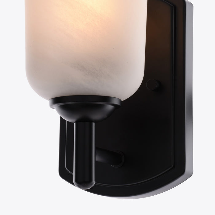 Vaxcel - W0573 - One Light Vanity - Laurelhurst - Matte Black