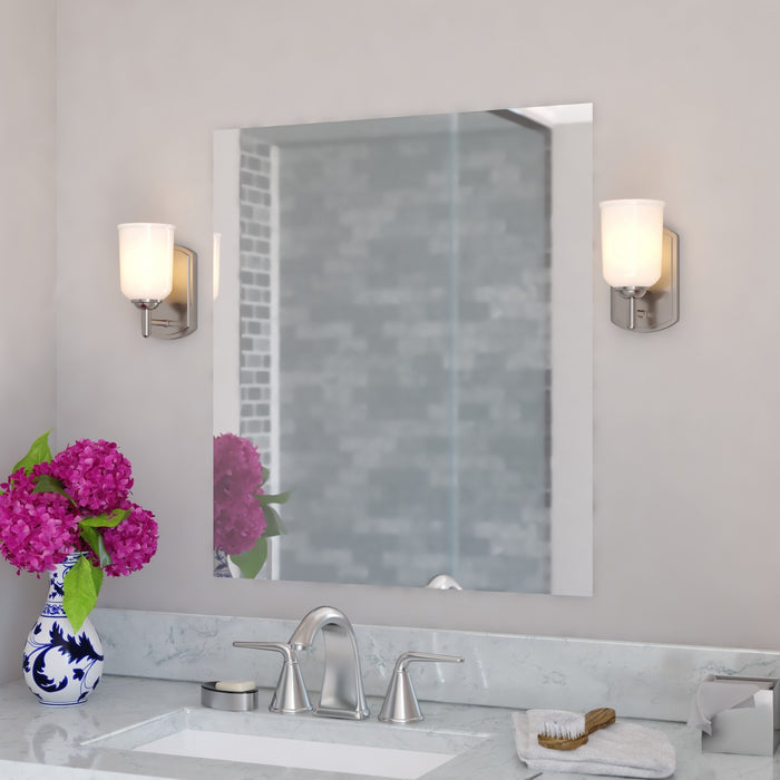 Vaxcel - W0574 - One Light Vanity - Laurelhurst - Satin Nickel