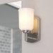 Vaxcel - W0574 - One Light Vanity - Laurelhurst - Satin Nickel