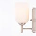 Vaxcel - W0574 - One Light Vanity - Laurelhurst - Satin Nickel