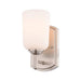 Vaxcel - W0574 - One Light Vanity - Laurelhurst - Satin Nickel