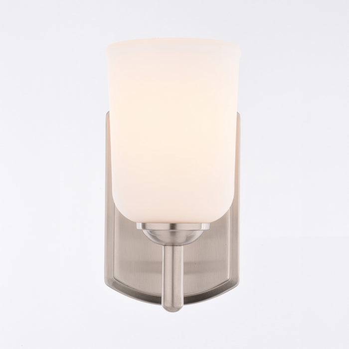 Vaxcel - W0574 - One Light Vanity - Laurelhurst - Satin Nickel