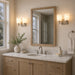 Vaxcel - W0576 - Two Light Vanity - Laurelhurst - Satin Nickel