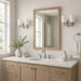 Vaxcel - W0576 - Two Light Vanity - Laurelhurst - Satin Nickel
