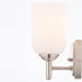 Vaxcel - W0576 - Two Light Vanity - Laurelhurst - Satin Nickel