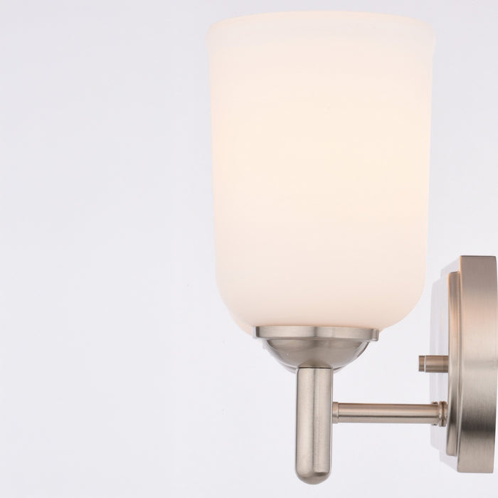 Vaxcel - W0578 - Three Light Vanity - Laurelhurst - Satin Nickel
